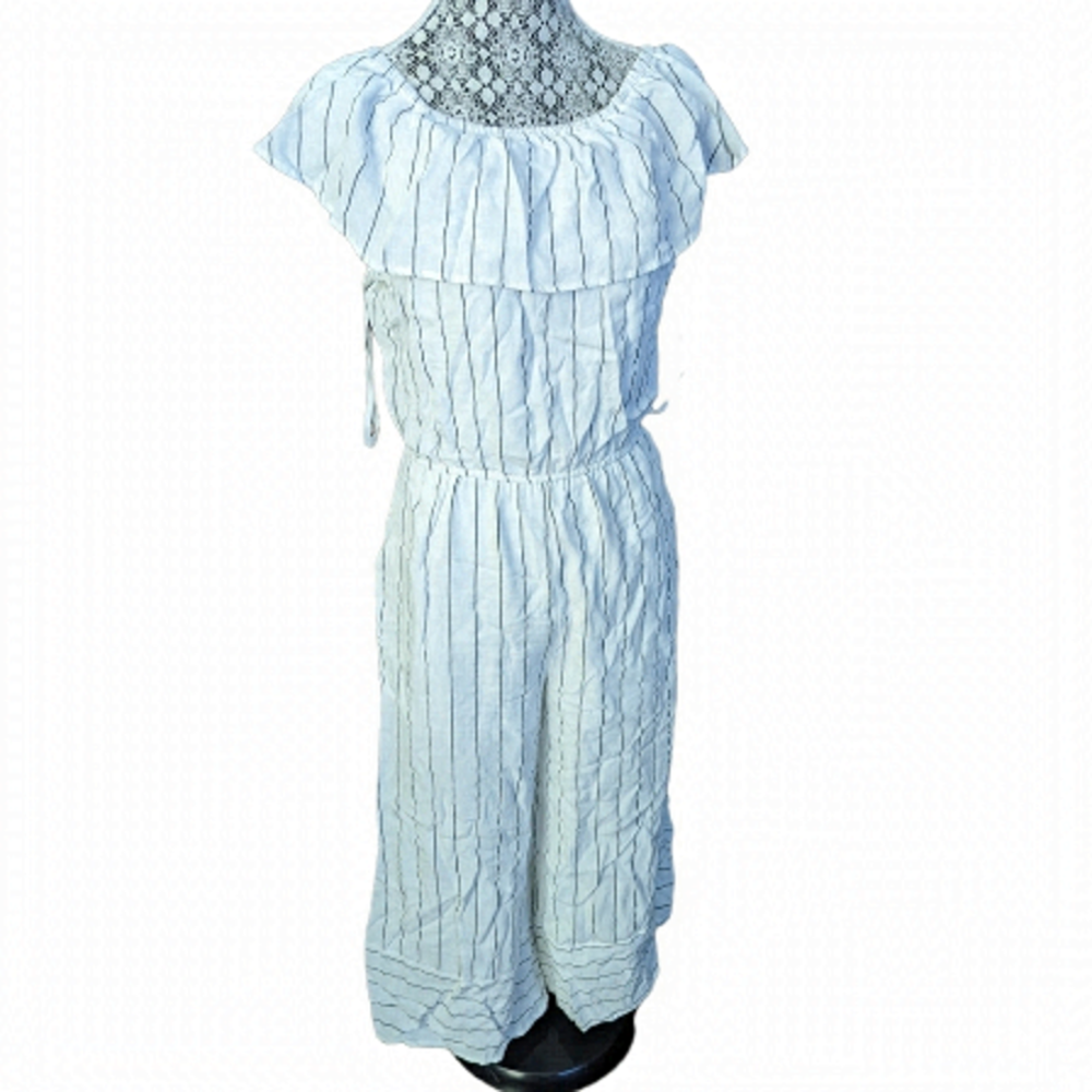 Yaya & Co Striped Jumpsuit